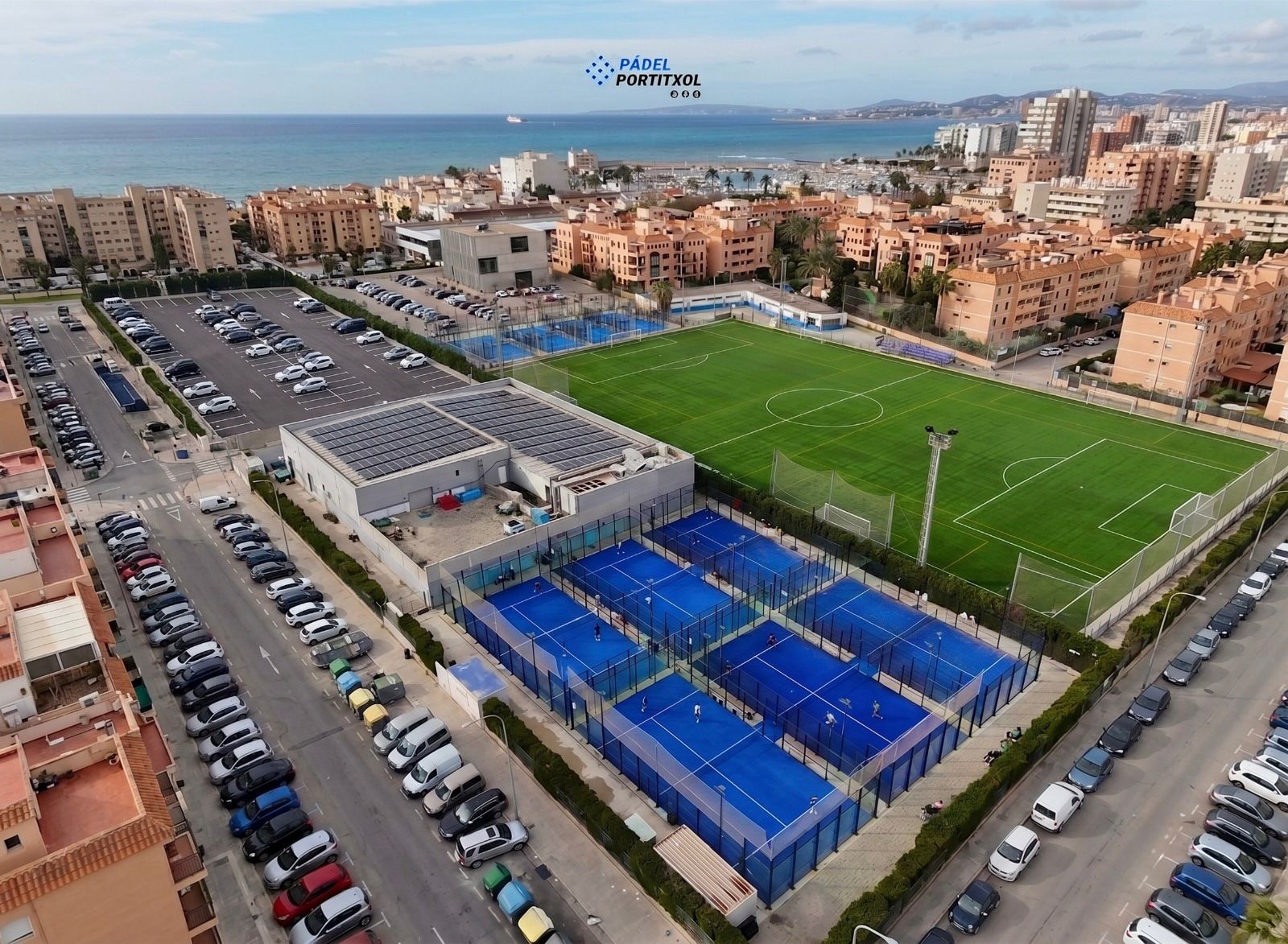 Pistas de pádel en Portitxol